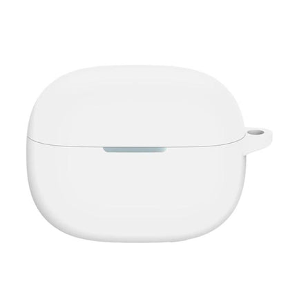 Silicone Case for Protecting Earphones in Daily Activities white durable silicone protective earbud case for commuting and travel