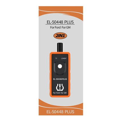 Tire Pressure Reset Device for Everyday Car Maintenance - compact EL-50448 PLUS TPMS activator with one-click reset near valve stem