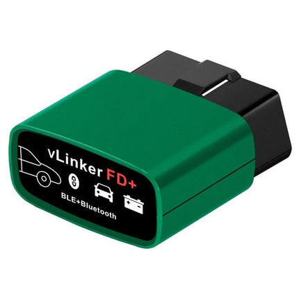 Vgate Tool for Everyday Car Maintenance Checks green Bluetooth OBD-II adapter for engine codes and fuel tracking