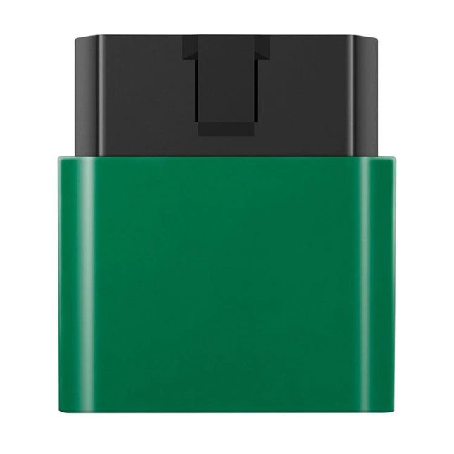 Vgate Tool for Everyday Car Maintenance Checks compact green Bluetooth OBD-II adapter for smartphone diagnostics