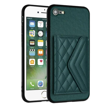 Essential Phone Case For Everyday Outings With Card Storage - teal quilted card holder phone case for daily commutes