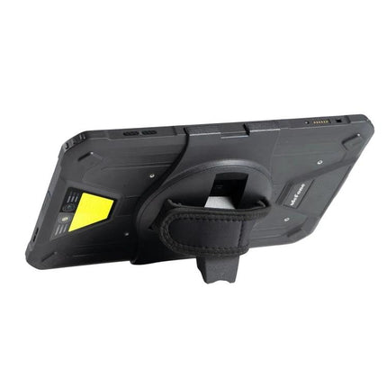 Portable Rotating Handheld Tablet Stand for Ulefone Armor Pad 2 showing back view with 360° rotating hand strap support