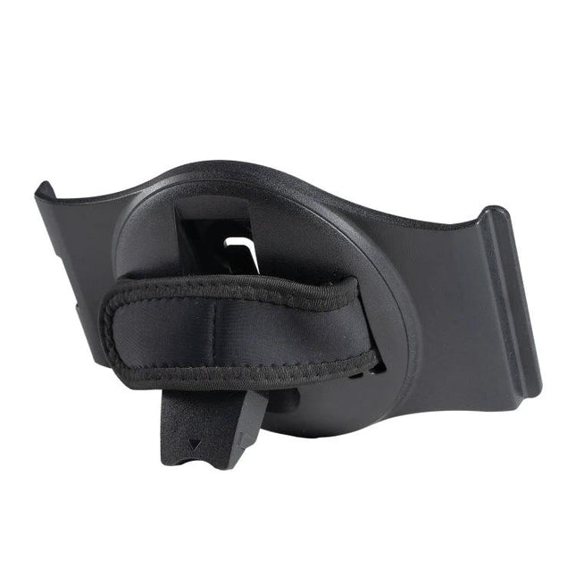 Portable Rotating Handheld Tablet Stand for Ulefone Armor Pad 2 - black 360° rotating hand strap holder
