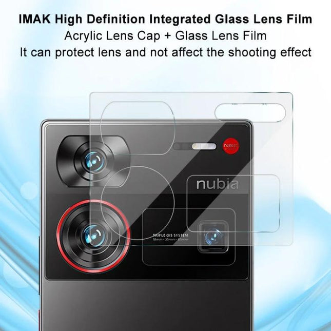 Imak Tempered Glass Camera Protector For Nubia Phone - clear tempered glass lens protector for ZTE Nubia Z60 Ultra camera to prevent scratches and smudges