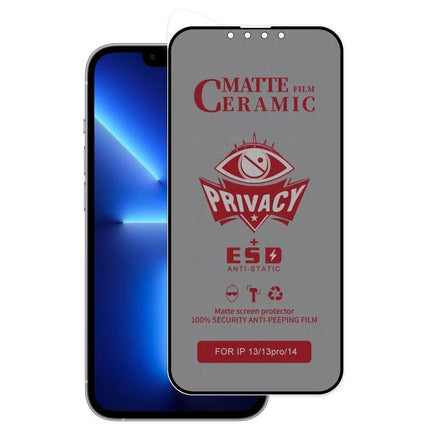 iPhone Frosted Screen Protector For Privacy In Daily Use On Trains And In Shared Spaces – matte privacy film for commuting and shared workspaces