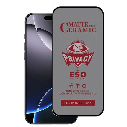iPhone Frosted Screen Protector For Privacy In Daily Use On Trains And In Shared Spaces - matte privacy film for commuting and shared workspaces