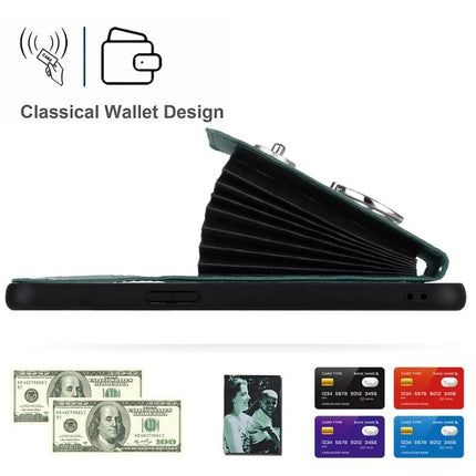 Phone Case With Card Holder For Daily Essentials Perfect For Quick Errands And Commutes slim wallet-style case with six card slots and cash pocket
