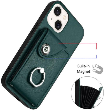 Phone Case With Card Holder For Daily Essentials Perfect For Quick Errands And Commutes - slim protective phone case with 6 card slots, cash pocket and metal ring