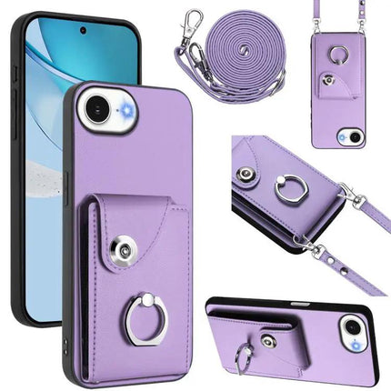 Phone Case With Card Holder For Everyday Use And Travel Holds Up To Six Cards And Cash