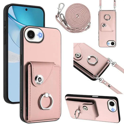 Phone Case With Card Holder For Everyday Use And Travel Holds Up To Six Cards And Cash