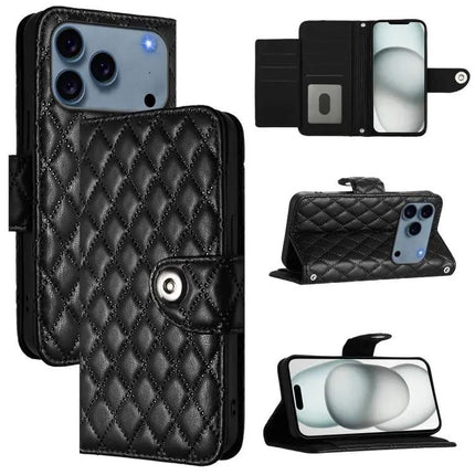 Leather Flip Case With Lanyard For Everyday Phone Use On The Go While You Commute And Run Errands
