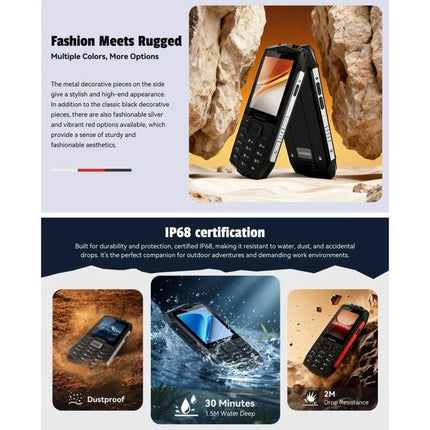 HAMTOD Rugged Phone for Everyday Outdoor and Work Use