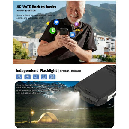 HAMTOD Rugged Phone for Everyday Outdoor and Work Use