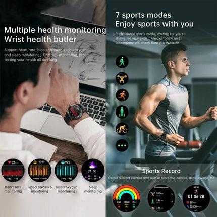 X10 Smart Bracelet for Everyday Connectivity and Wear – wrist fitness tracker showing heart rate, blood oxygen, sleep monitoring and 7 sports modes