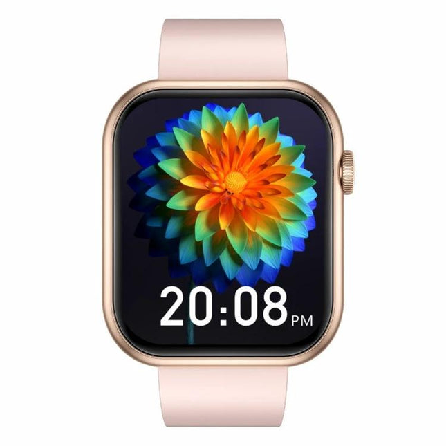 Daily Health Monitoring Watch for Everyday Wellness Routines - rose gold smartwatch showing heart rate, sleep and blood oxygen tracking on display