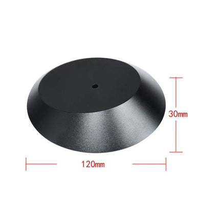 Angled Metal Desktop Stand For Bluetooth Speaker Organizer compact black metal angled 10° desk stand 120x30mm