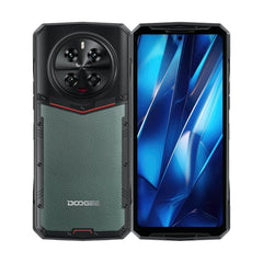 DOOGEE DK10 5G Smartphone with Quad Cameras, 6.67" AMOLED Display, Side Fingerprint, Android 13, Dimensity 8020 Processor, 12GB RAM, 512GB Storage, Fast Charging, IP68 Waterproof