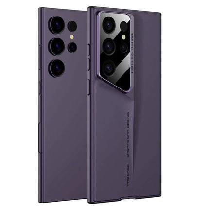 Samsung Galaxy Phone Case For Everyday Protection slim purple GKK ultra-thin protective case showing rear camera cutouts and 360-degree coverage