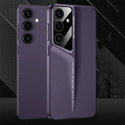 Samsung Galaxy Phone Case For Everyday Protection - ultra-thin purple GKK case shielding camera and edges for daily drop and scratch protection