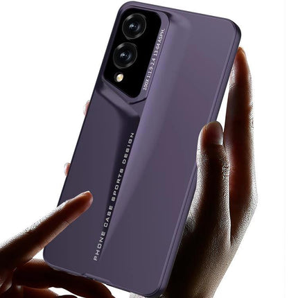 Samsung Galaxy Phone Case For Everyday Protection — ultra-thin purple GKK case held in hand, slim 360° protection against drops and scratches