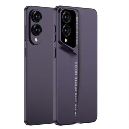 Samsung Galaxy Phone Case For Everyday Protection ultra-thin purple protective case showing rear camera cutouts and slim profile
