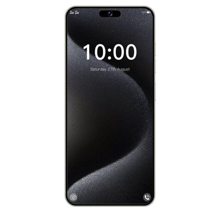 Reliable Smartphone for Everyday Communication and Use - sleek black Android phone front view showing 10:00 display, dual SIM support and expandable storage