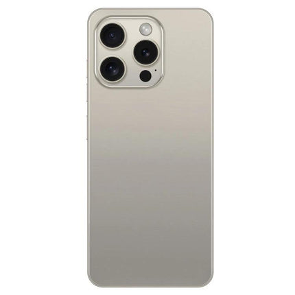 Reliable Smartphone for Everyday Communication and Use - silver Android-style phone back with triple camera and SIM-friendly design