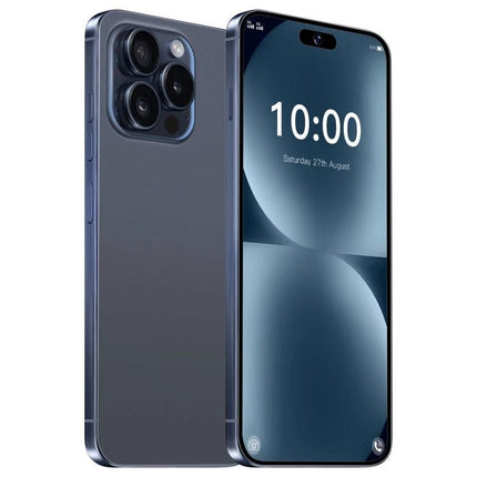 Reliable Smartphone for Everyday Communication and Use - sleek dual-SIM Android phone with large display and triple rear cameras for commuting and multi-line use