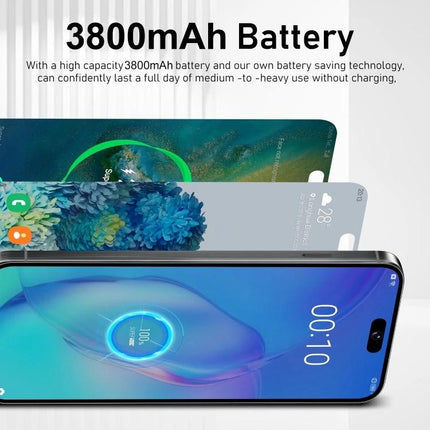 Reliable Smartphone for Everyday Communication and Use with 3800mAh battery, dual SIM support and expandable storage