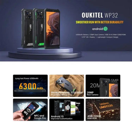 Oukitel Smartphone for Everyday Travel and Work Use | Syndmart