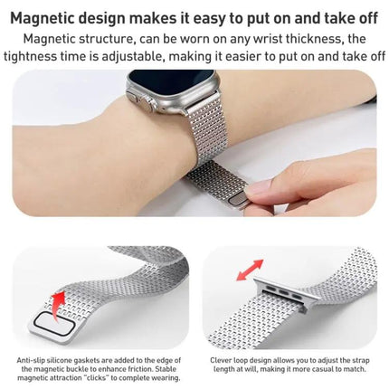 Milanese Loop Stainless Steel Watch Band Magnetic 38/42mm