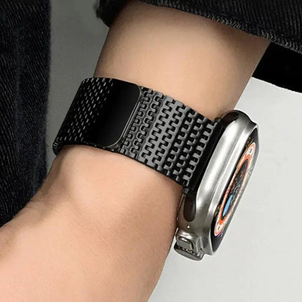 Milanese Stainless Steel Magnetic Band Apple Watch 40 44mm