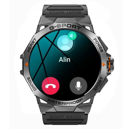 Smart Watch for Everyday Wear and Staying Connected - rugged waterproof smartwatch showing incoming call screen with contact name "Alin"