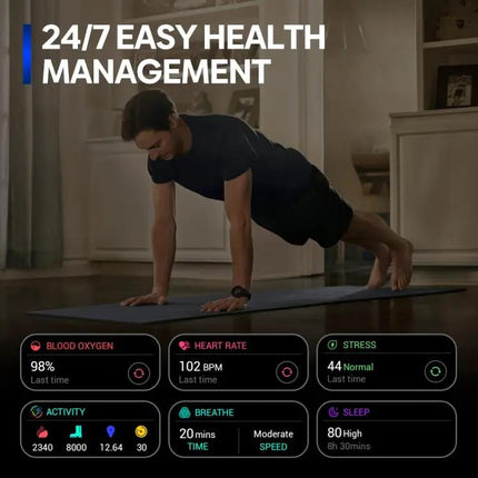 Zeblaze Stratos Smartwatch With Bluetooth Calling For Sports