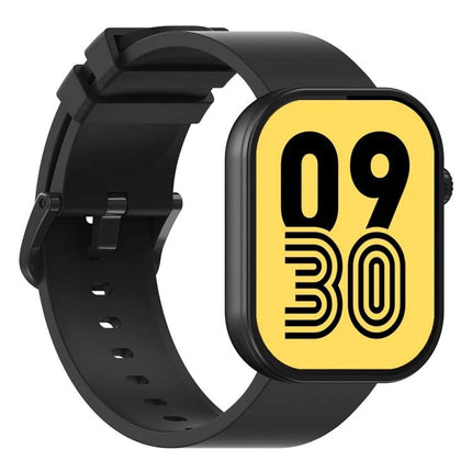 Zeblaze Smart Watch for Everyday Health and Activity Use - black smartwatch with yellow digital display showing 09:30, heart rate and sleep tracking features