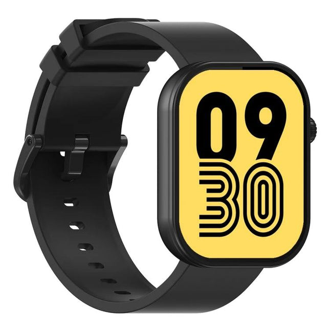 Zeblaze Smart Watch for Everyday Health and Activity Use - black smartwatch with yellow digital display showing 09:30, heart rate and sleep tracking features