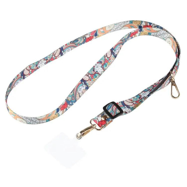 Adjustable Crossbody Nylon Phone Lanyard for Daily Carry