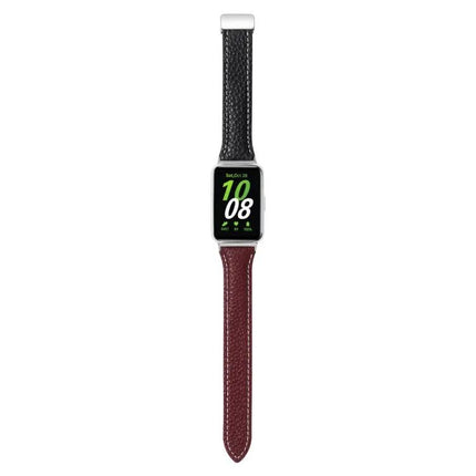 Samsung Galaxy Fit 3 Slim Litchi Leather Magnetic Band