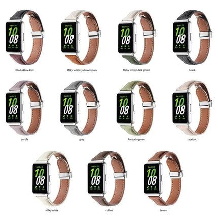 Samsung Galaxy Fit 3 Slim Litchi Leather Magnetic Band