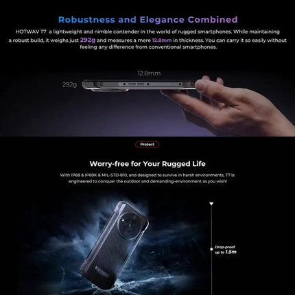 Durable HOTWAV Phone for Everyday Tough Situations