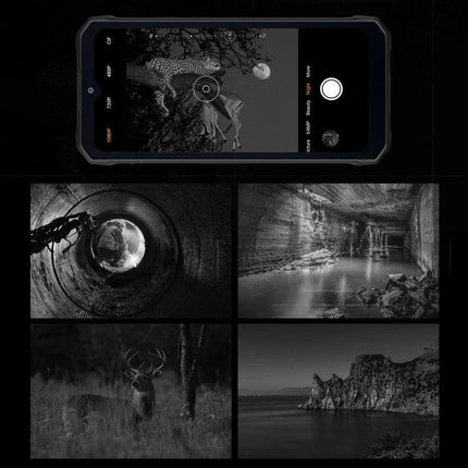 HOTWAV Rugged Phone for Daily Outdoor Activities showing durable phone capturing outdoor wildlife and landscape photos