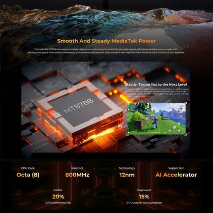 HOTWAV Rugged Phone for Daily Outdoor Activities showcasing MT8788 chip performance and durable design for outdoor use