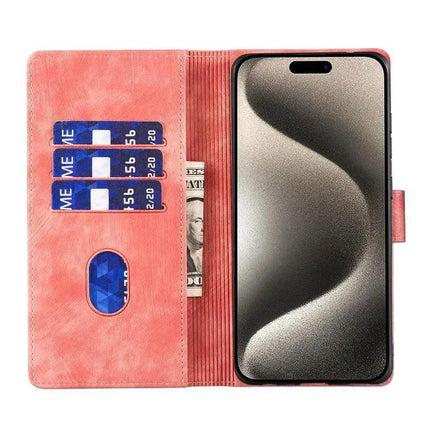 Embossed Leather Phone Case For Everyday Use With Card Slot