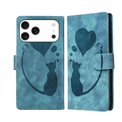 Embossed Leather Phone Case For Everyday Use With Card Slot