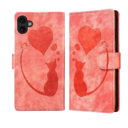 Embossed Leather Phone Case For Everyday Use With Card Slot