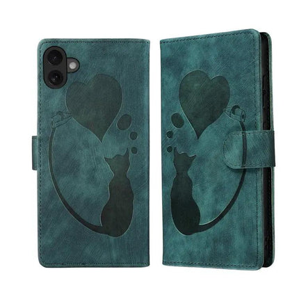 Embossed Leather Phone Case For Everyday Use With Card Slot