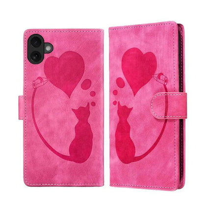 Embossed Leather Phone Case For Everyday Use With Card Slot