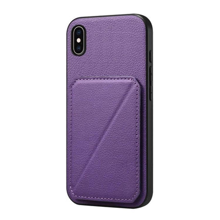 Compact Phone Case With Card Slots For Daily Essentials Slim Everyday Carry For Easy Card Access purple PU leather wallet case