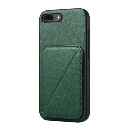 Compact Phone Case With Card Slots For Daily Essentials Slim Everyday Carry For Easy Card Access green PU leather slim card slot phone case