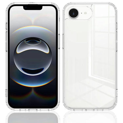 Reliable Phone Case for Daily Use - clear TPU acrylic slim protective case showing front and back view